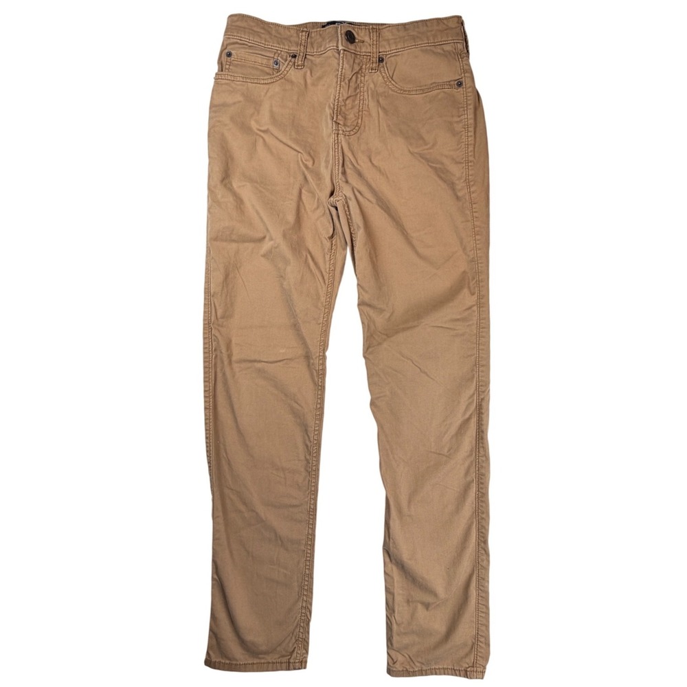 Hollister Epic Flex Skinny Chinos Mens 28x30 Tan Khaki Pants Stretch 5-Pocket